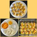 Alka Bhandari's cooksnap of when they made Lychee Rose Sandesh - 15 Minutes - Quick & Easy - Fireless Sweet - Indian Bengali Mithai.