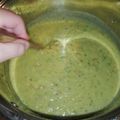 El cooksnap de Eduardo Marante cuando hizo Porotos Granados Mazamorra.