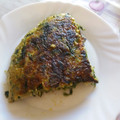 El cooksnap de Dunia Abdplm cuando hizo Tortilla de acelga y espárragos.