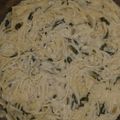 El cooksnap de Estefania Portillo cuando hizo Pasta con acelgas a la crema y parmesano.