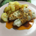 El cooksnap de vparche cuando hizo Merluza a la gallega con thermomix.