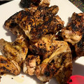 El cooksnap de Marieta cuando hizo Alitas de pollo con cerveza a la parrilla (barbacoa).