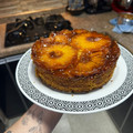 El cooksnap de Eolide Rojas cuando hizo Torta de Piña.