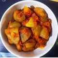 Chandra kamdar का कुकस्नैप जब उन्होंने आलू परवल की सब्जी (aloo parwal ki sabzi recipe in Hindi) बनाया था।