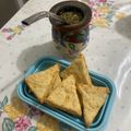 El cooksnap de Julieta Cao cuando hizo Scones de queso tipo starbucks.
