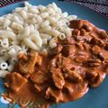 Piriti Nándor Cooksnap-ja, amikor elkészítette a(z) Tejfölös gombás sertéstokány receptet.