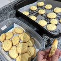 El cooksnap de Lali Ferrara cuando hizo Galletitas fáciles y ricas!.