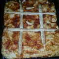 El cooksnap de Dayana Montiel cuando hizo Pastaflora de Membrillo.