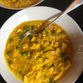 El cooksnap de Roberto Escabias cuando hizo Arroz caldoso con pollo.