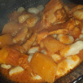 El cooksnap de Michael Amaya cuando hizo Ñoquis de papas (sin huevo) con salsa. #veganos.