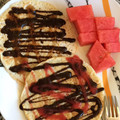 El cooksnap de Alexia Lara cuando hizo Tortitas de avena fitness.
