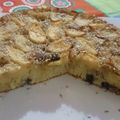 El cooksnap de Tamara García cuando hizo Torta de manzanas y chocolate.
