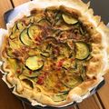 El cooksnap de María Alicia cuando hizo Tarta de zapallos italianos.