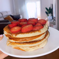 El cooksnap de Cristina Cerezo cuando hizo Pancakes (tortitas americanas).