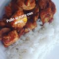 El cooksnap de Cristina Linares Flor cuando hizo Pollo al curry.