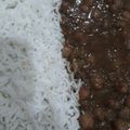 Pragati का कुकस्नैप जब उन्होंने छोले चावल (chole chawal recipe in Hindi) बनाया था।