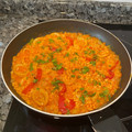 El cooksnap de anmulero cuando hizo Arroz meloso con gambas y calamares.