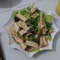 Cooksnap của Cau Hai khi họ làm theo món Cải chip xào đậu phụ