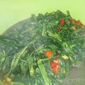Cooksnap dari Trisna Love untuk resep Cah kangkung terasi pedas
