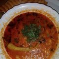 صورة من ام اياد واية، شاركها بعد تجربة وصفة شوربة فارميسال حمراء بلا دجاج بنينة تهبل 😋😋