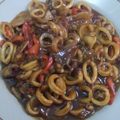 Cooksnap dari Novita Dwi Nur'aini untuk resep Cumi saos padang simple pedas untuk menu sahur / buka puasa bareng keluarga