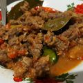Cooksnap dari Lista Apriliani untuk resep Oseng Daging Pedas