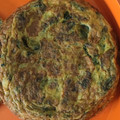El cooksnap de anabel cuando hizo Tortilla de espinacas y mejillones.