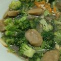 Cooksnap dari Ajeng Fortuna untuk resep Cah brokoli saus tiram mix.sosis