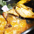 El cooksnap de Zaida TC @alquimiasfood cuando hizo Pollo al horno con manzana a la sidra.