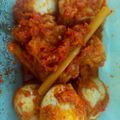 Cooksnap dari Fadiena Listyawardhani untuk resep Tahu Telur Bumbu Bali