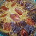 El cooksnap de Andre Ortega cuando hizo Tarta de jamón y queso masa licuada.