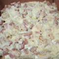 El cooksnap de ema aviles cuando hizo Fideos gratinados con salsa blanca y mortadela.
