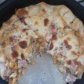 El cooksnap de Marisa Zuliani cuando hizo Tarta Fácil de jamón choclo y queso.