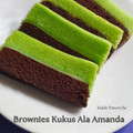 Cooksnap dari Indah 'Pawon Zie' untuk resep 395. Brownies Pandan Kukus (ala) Amanda