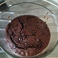 El cooksnap de Meli Duran cuando hizo Brownie de chocolate y plátano.