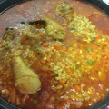 El cooksnap de ARACELI cuando hizo Arroz con verduras y muslos de pollo.