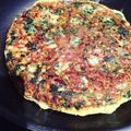 El cooksnap de Vir cuando hizo Tortilla de acelga con nuggets de pollo.