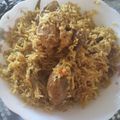 Rehana Wasim's cooksnap of when they made Chicken pulao.