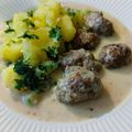 Mónika Gyurászné Cooksnap-ja, amikor elkészítette a(z) Kötbullar, avagy a híres svéd húsgombóc receptet.