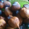 El cooksnap de hilda cuando hizo Buñuelos con y sin pasas de uvas.