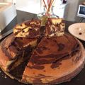 El cooksnap de Eugenia Gonzalez cuando hizo Torta cebra.