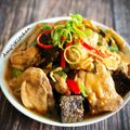 Amy’s Kitchen 的 三杯總匯（雞肉 米血 杏鮑菇） cooksnap