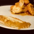 El cooksnap de Carlos Pérez Barrera cuando hizo Rape en salsa americana.