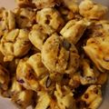 Enikő Vargová Cooksnap-ja, amikor elkészítette a(z) Kolbászos hagymás pogácsa receptet.