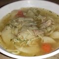 Bigdaddy48208's cooksnap of when they made Chicken Soup with a Twist.