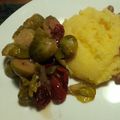 il lisa bozzo quando ha preparato Polenta e cavoletti di Bruxelles