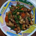Cooksnap dari Eviana Endro untuk resep Tumis cumi asin pete cabai hijau