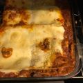 El cooksnap de roxi cuando hizo Lasaña con salsa bechamel y boloñesa.