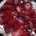 El cooksnap de Lorena sanjuan cuando hizo Tarta fácil de frutilla.