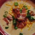 Jake Stinson's cooksnap of when they made Loaded Baked Potato Soup.
